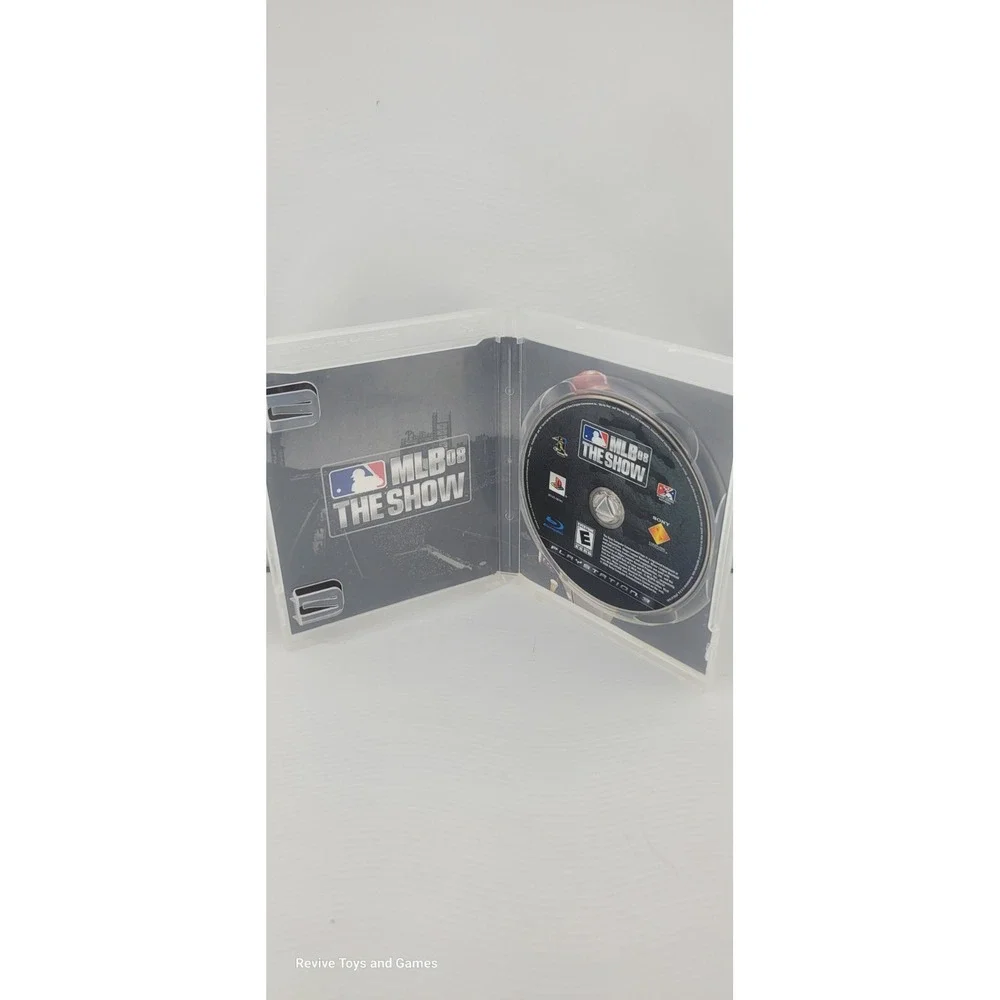 MLB 08: The Show (Sony PlayStation 3, PS3 2008) Game and Case Tested and Working